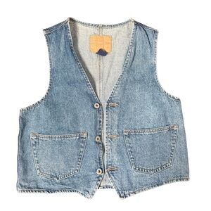 Vintage Denim Vest